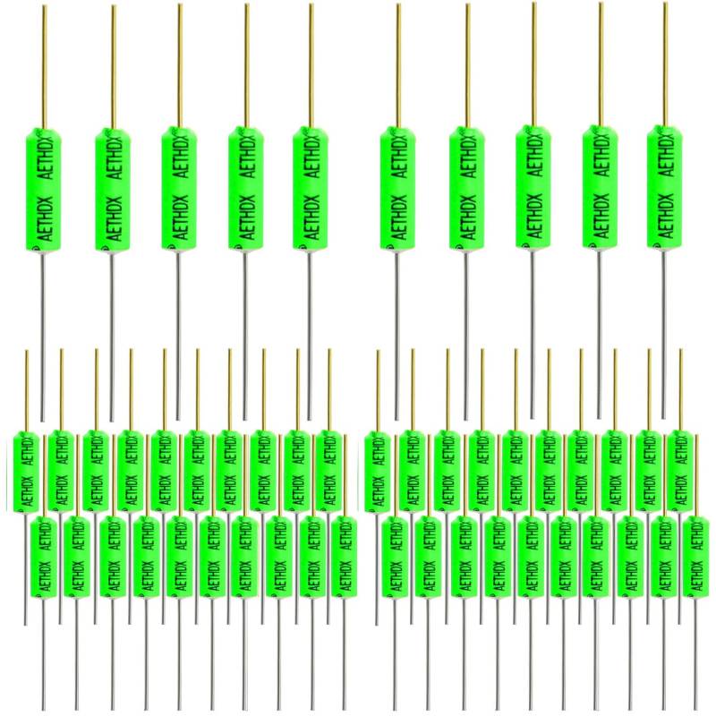 RUNCCI-YUN 50 Stück Neigungssensor Winkel Sensor Vibration Sensor Kugelschalter 12V 2MA SW-200D Metall Ball Kipp Schütteln Auslöseschalter für Arduino Smart Car (Grün） von RUNCCI-YUN