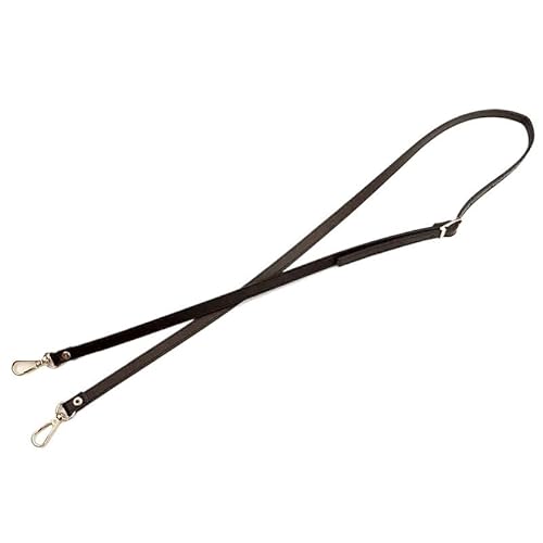 Schulterriemen Für Taschen 128 cm PU-Leder-Taschengurt, lang, Verstellbarer Umhängetaschengurt, Taschengürtel, Ersatzgürtel, Schultergurt, 1,2 cm breite Taschengriffe Taschenkette(Coffee) von RUNZE765Z