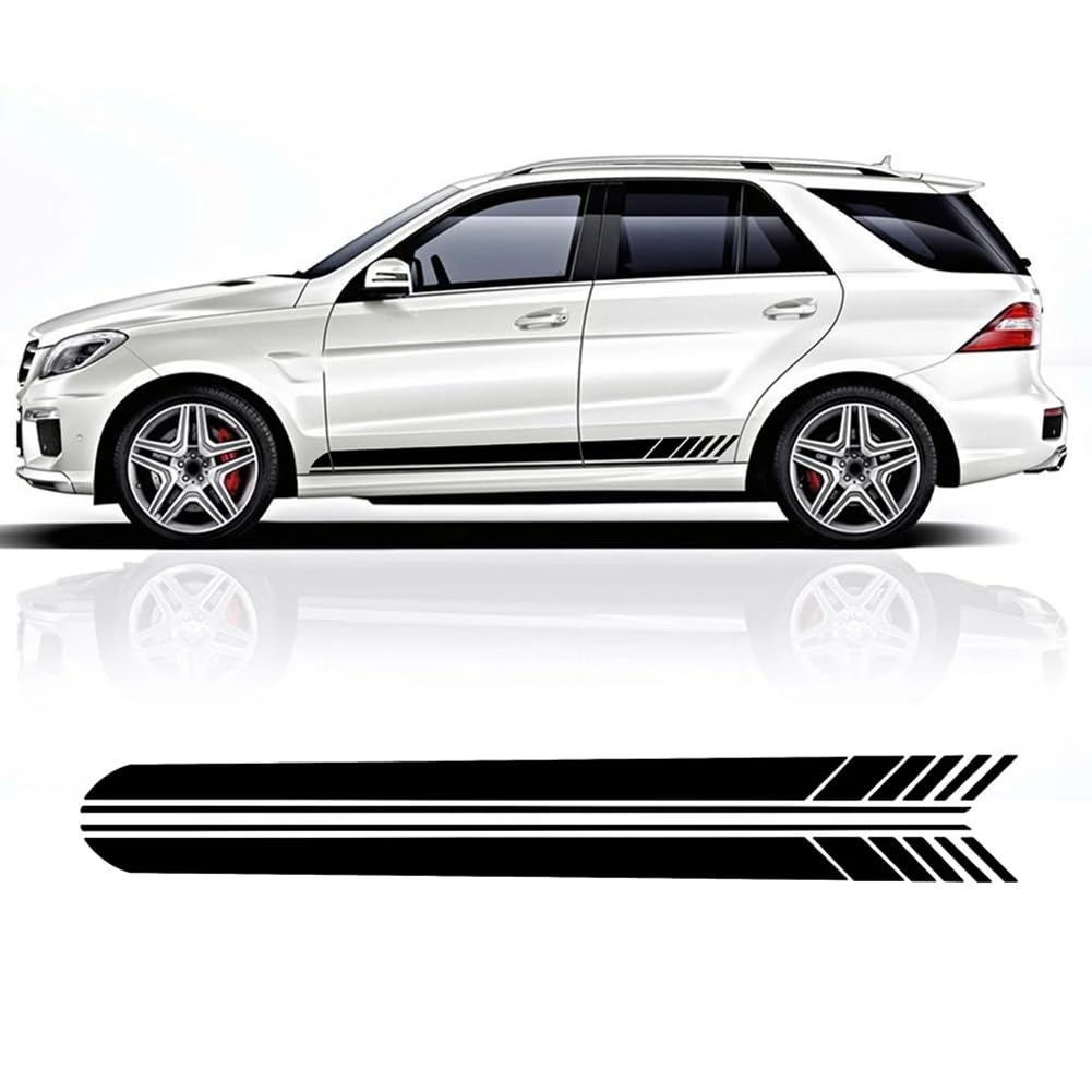 AMG Edition 1 Vinyl-Aufkleber, Seitenstreifen für Autotüren, für M=ecedes B=ENZ ML-Klasse W166 W164 W163 ML320 ML350 Zubehör von RUXIANGFLY