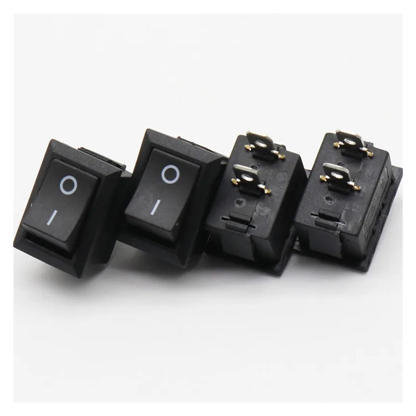 10pcs/lot 10 * 15mm SPST 2PIN ON/OFF G130 Boat Rocker Switch 3A/250V von RVBLRDSE