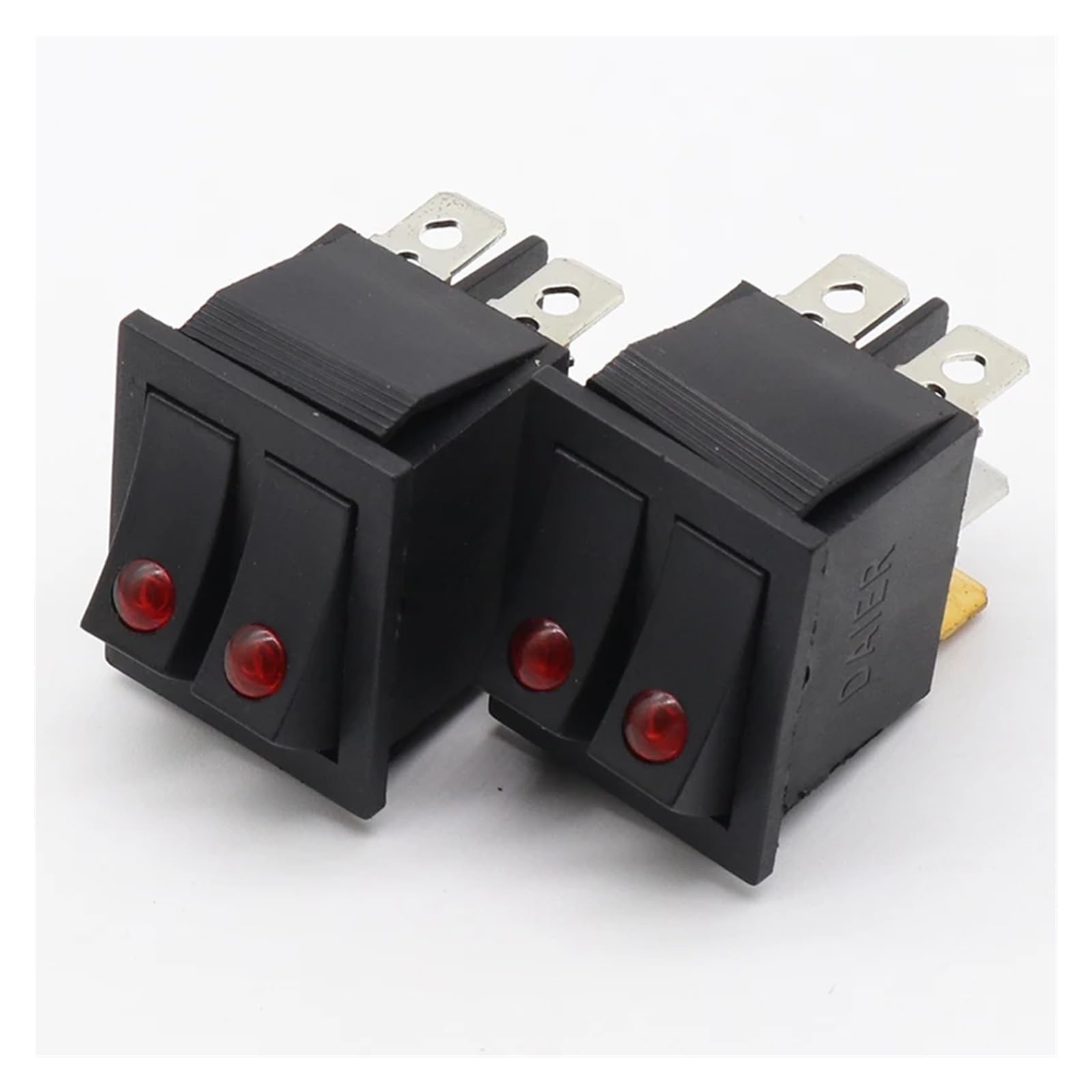 1PCS Rocker switch two gang switch double switch von RVBLRDSE