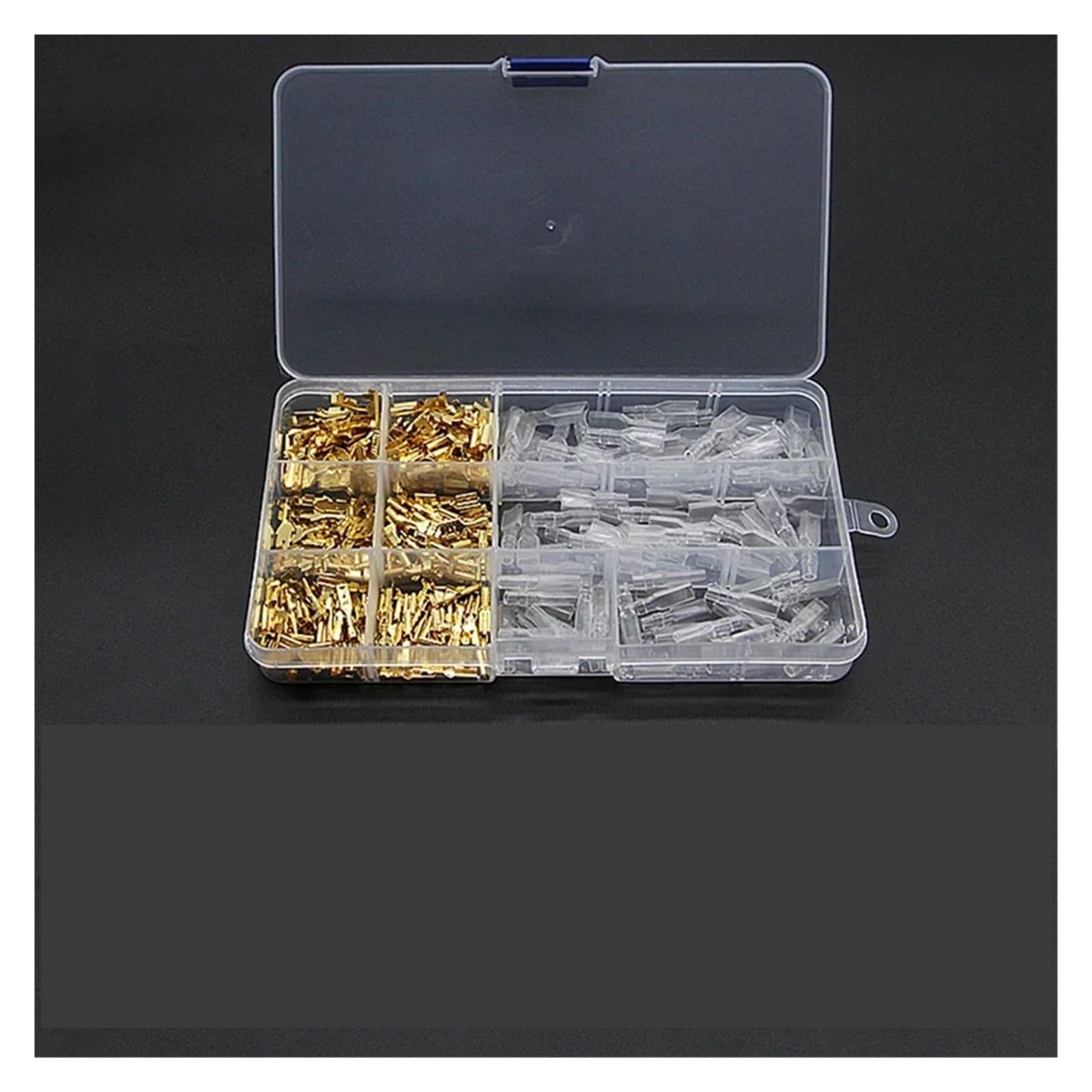 270/135/120pcs Crimp Terminal Insulated Sealed Wire Connector Crimp Terminal Connector Classification Kit 2.8/4.8/6.3mm(270pcs (Gold)) von RVBLRDSE