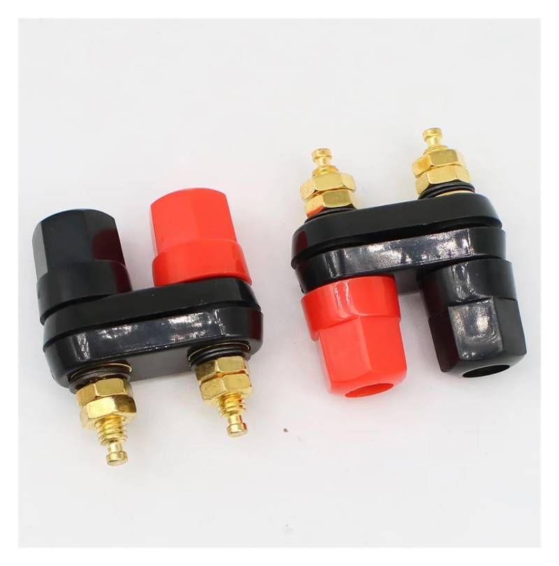 Couple Terminals Red Black connector Amplifier Terminal(One Size) von RVBLRDSE