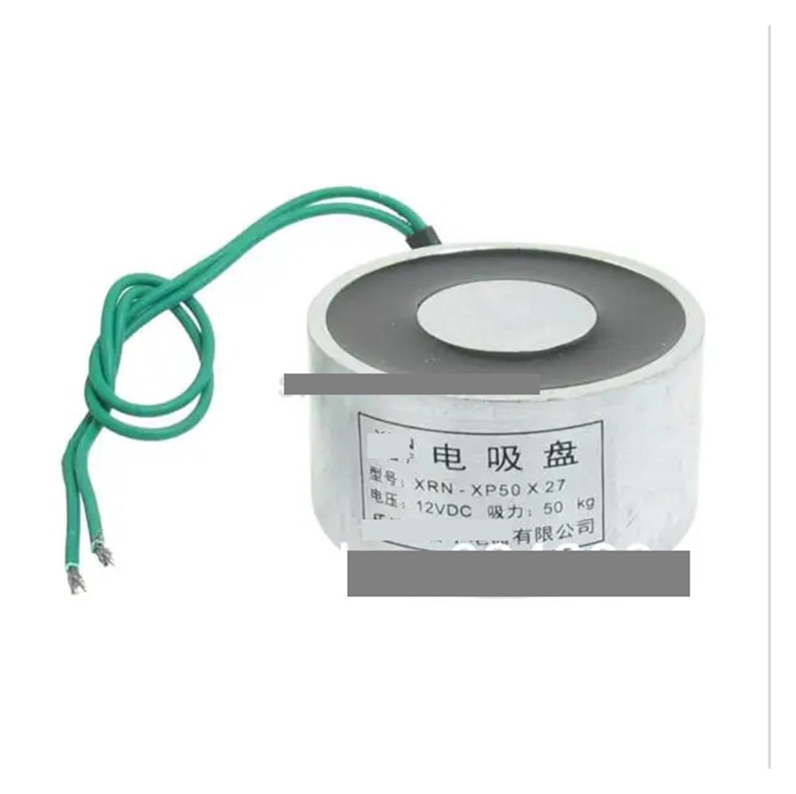 DC 12V 24V 50Kg 500N 110LB Lift Holding Sucked Type Disc Solenoid Electromagnet Magnet 50mm x 27mm Motor Speed Controllers von RVBLRDSE