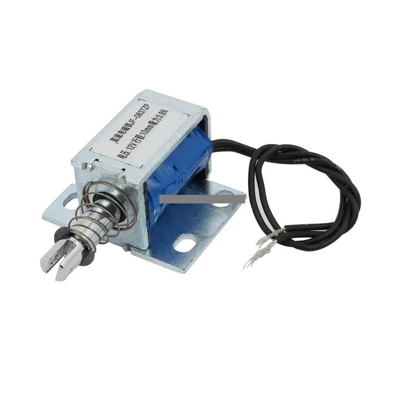 JF-0837ZP DC 12V 10MM 0.8N Push Type Open Frame Solenoid Electromagnet Motor Speed Controllers von RVBLRDSE