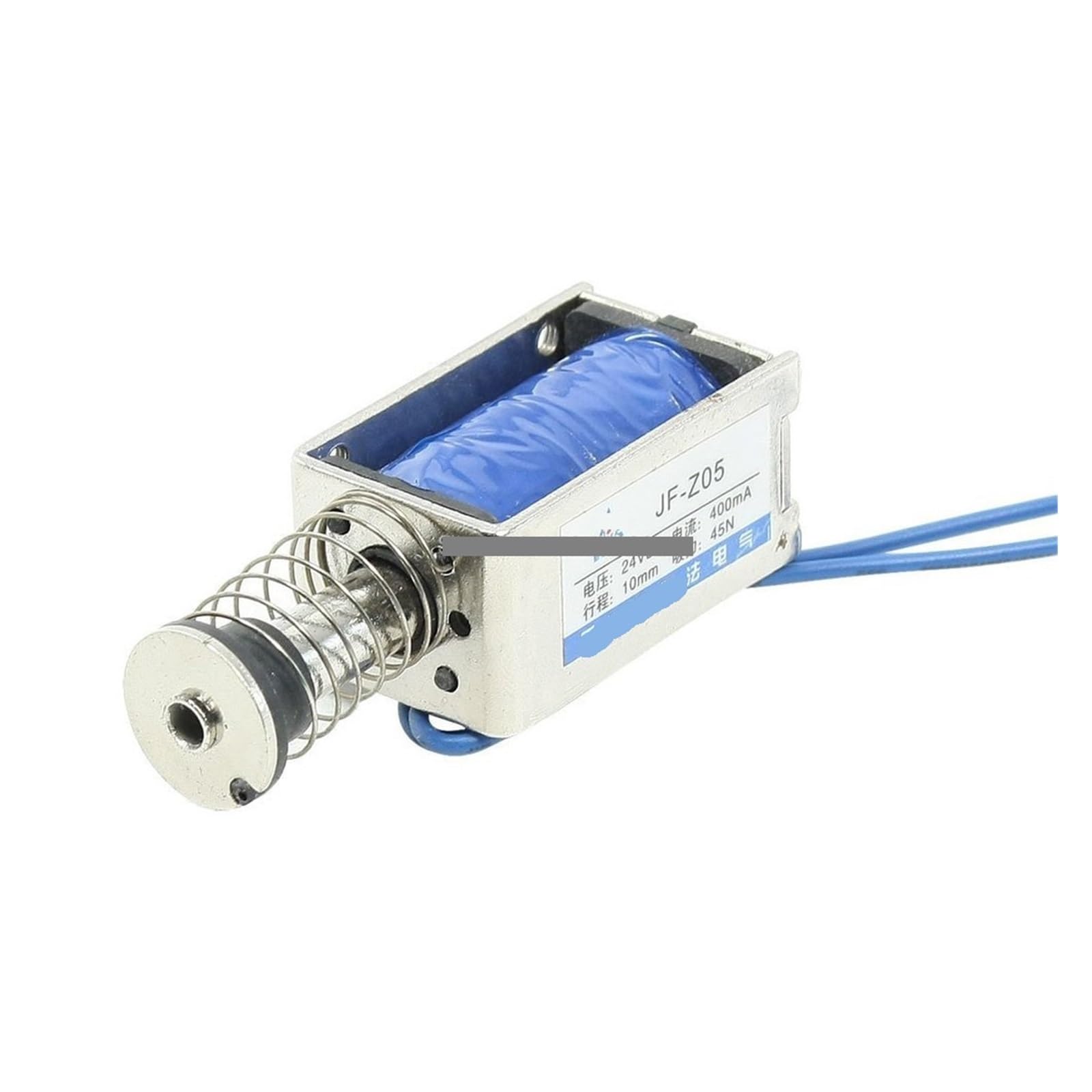 JF-Z05 DC 12V 400mA 9.9LB 4.5KG 45N 10mm Pull Type Linear Motion Solenoid Electromagnet Motor Speed Controllers von RVBLRDSE