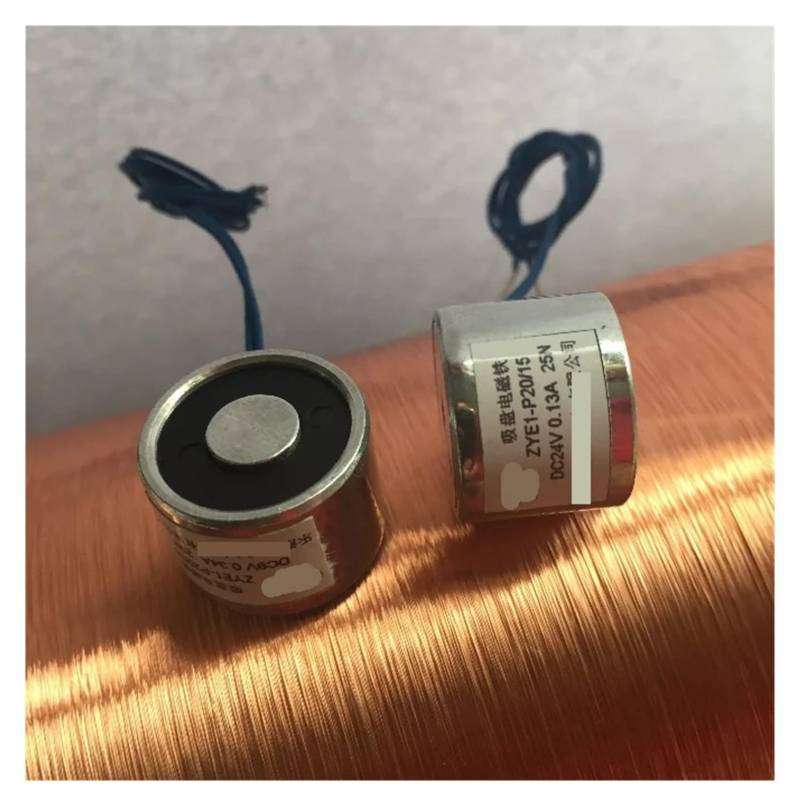 Suction cup type DC electromagnet electromagnetic chuck ZYE1-P20/15 Suction 2.5 kg DC12V Motor Speed Controllers von RVBLRDSE