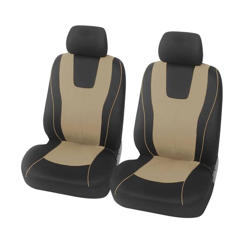 RVEVFBKBAL Universelle Auto Schutzhülle Autositzbezüge(BEIGE) von RVEVFBKBAL