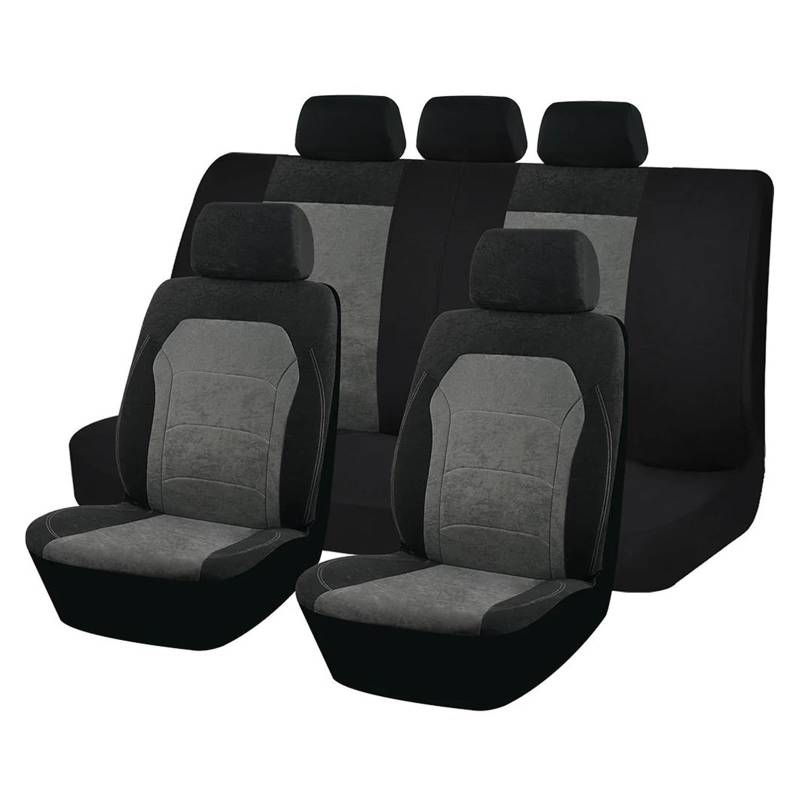 RVEVFBKBAL Universelle Autositzbezüge Für PKW SUV LKW Transporter Autositzschoner(KOMPLETTES Set) von RVEVFBKBAL