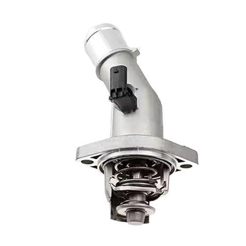 Auto Thermostat Kühlmittelthermostatgehäuse und Sensor 255002E080 25500-2E080 Passend für Hyundai Fit für Elantra Sensor Thermostat von RVIFY