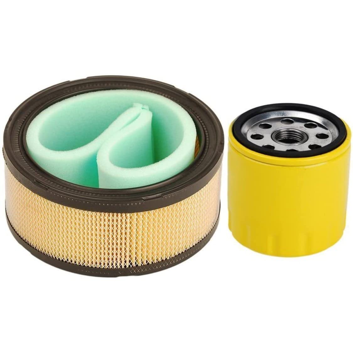 24 083 03 Air Filter with 52 050 02-S Oil Filter and 24 083 05-S Pre Filter Compatible with Kohler CH18-CH25 CV18-CV25 CH730-CH740 Engines von RVUEM