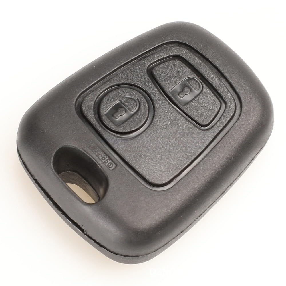 Autoschlüsselgehäuse Für Toyota Für AYGO 2005 2006 2007 2008 2009 2010 Fall Auto Remote Key Shell Fall Auto Schlüssel Shell Abdeckung Autoschlüsselhülle(Flat Wide Hole Key Cases) von RWRAPS