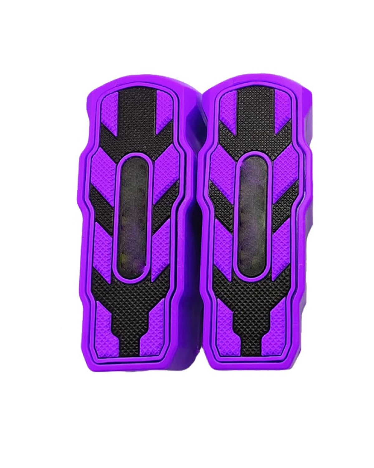 RWRAPS motorradpedale Motorrad modifiziertes Gummipedalbrett Farbe Gummipedal Motorrad Fußnagel Motorrad Gummipedal Motorrad Anti-Rutsch-Pedal(Purple) von RWRAPS