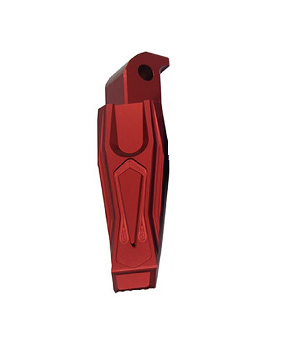 RWRAPS motorradpedale TMAX560 530 500 Motorrad-Bodenverstellbare Motorrad-Pedal-Fußstütze Beifahrer-Breitfußstütze Verschleißfeste Polster-Fußstütze(Red) von RWRAPS