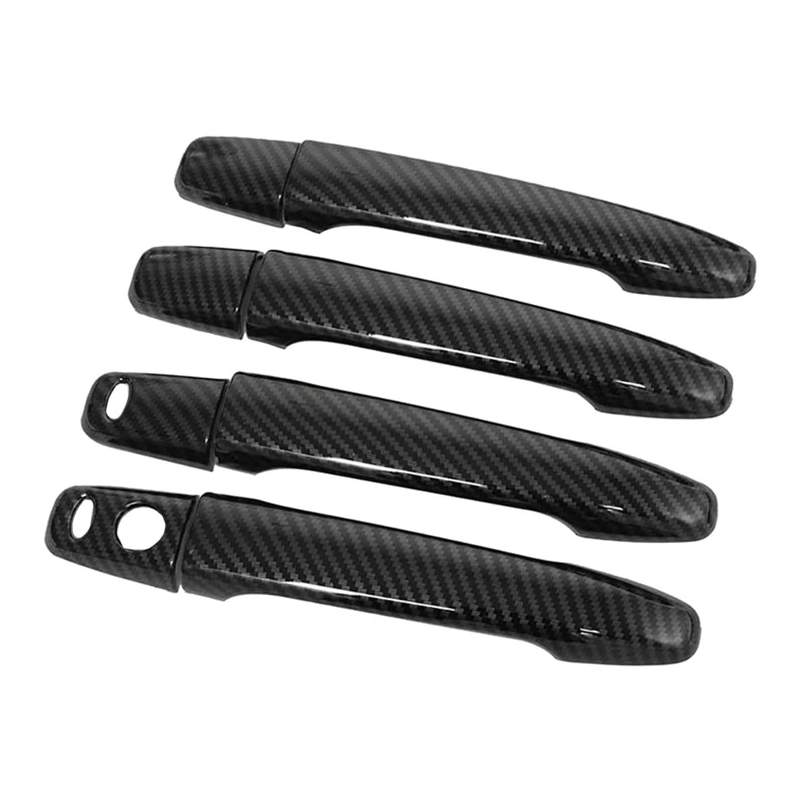 Außentürgriff Für Lancer Für Evolution X Für O&utlander Für A&sx Carbon Fiber Auto Außentür Griff Abdeckung 4Pcs Außen Türgriff von RWRPQEDEXM