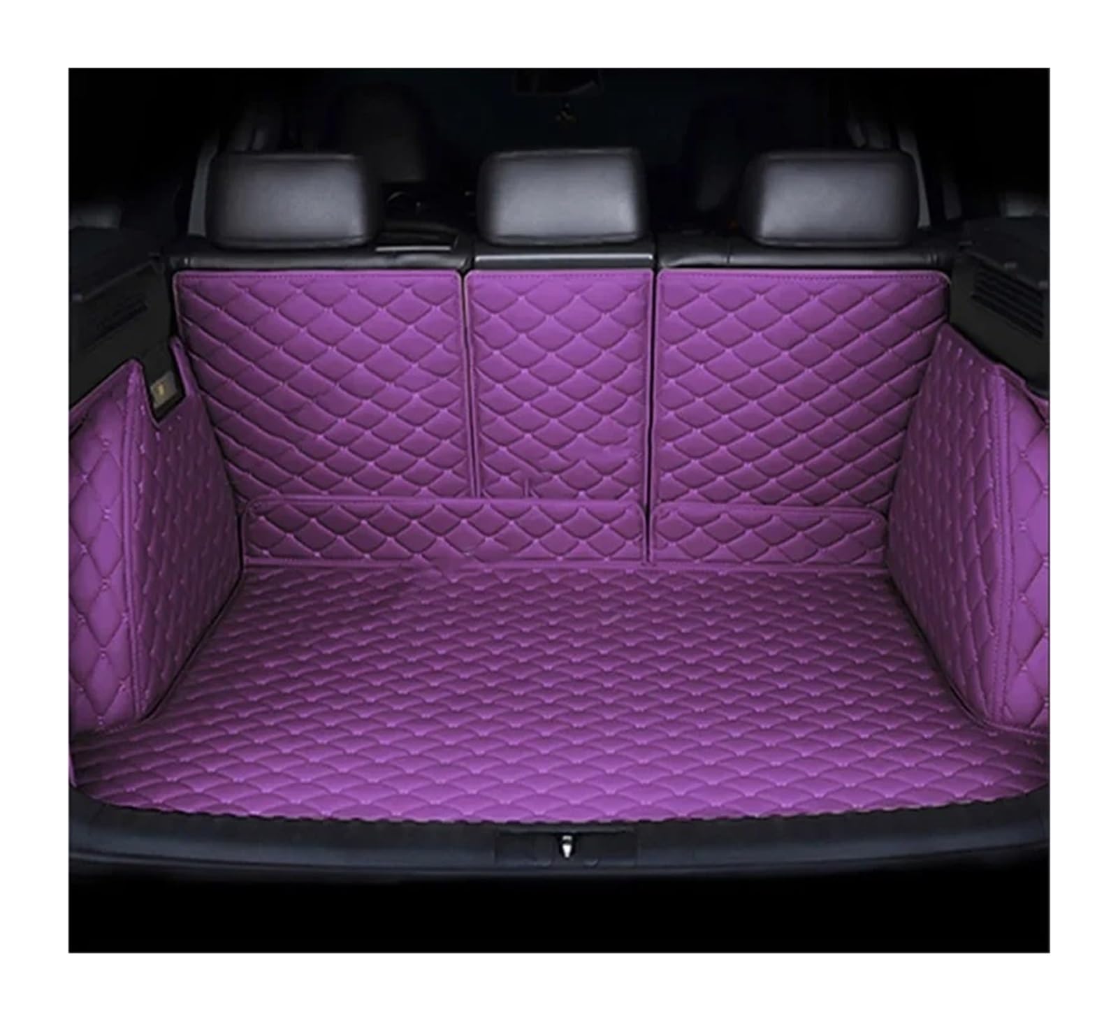 Auto Kofferraummatte Für A3 Für Fließheck 2008 2009 2010 2011 2012 2013 Kofferraum Matte Vollständig Umgeben Stamm Matte Hinten Fracht Fach Zubehör Cargo Teppich(Purple9) von RWRPQEDEXM