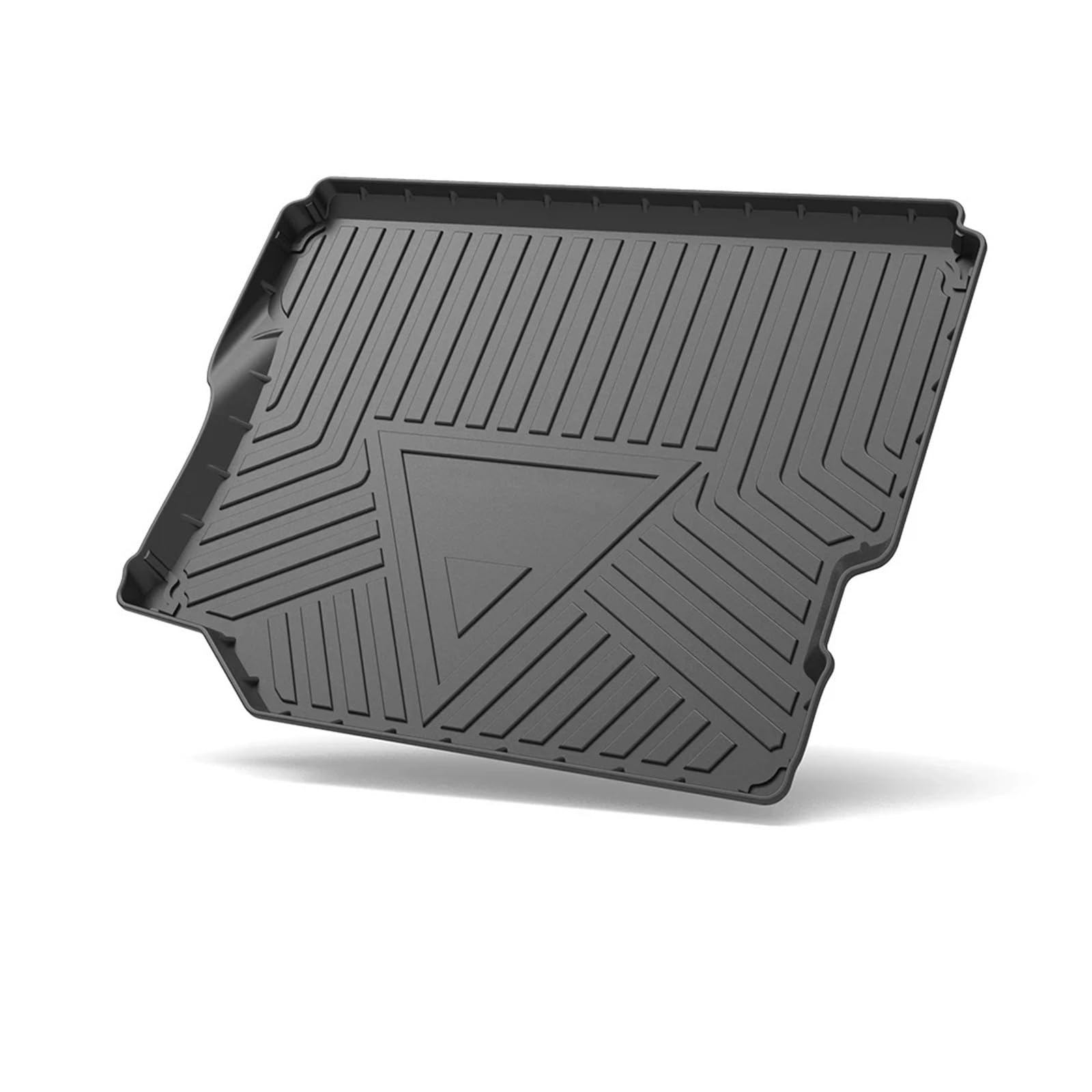 Auto Kofferraummatte Für Jeep Für Wrangler Für JL 2018 2019 2020 2021 2022 2023 Auto Cargo-Liner Stamm Matten Boot Tablett Teppich Innen Zubehör Cargo Teppich(4-Doors-no Speaker) von RWRPQEDEXM