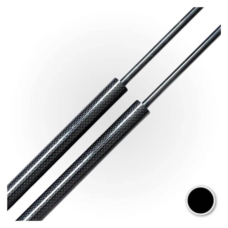 Gasdruckdämpfer 2 PCS 580mm Für X&-Trail Für T31 Für SUV 2007 2008 2009 2010 2011 2012 2013 Carbon Fiber Streben Boot Gas Quellen Schocks Lift Unterstützt StoßDäMpfer Hubstreben(Black Carbon Fiber) von RWRPQEDEXM