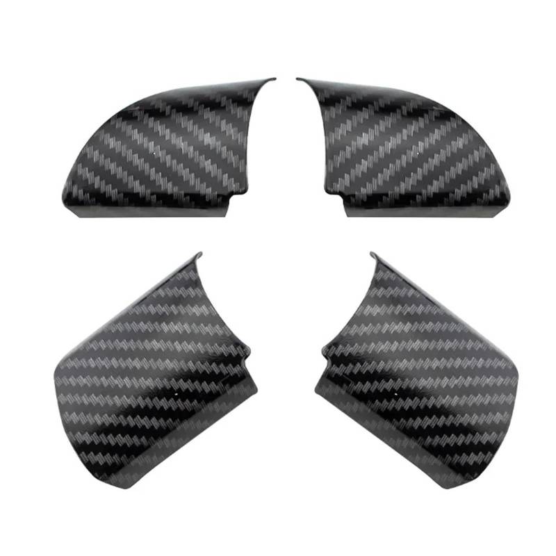 Getriebe Panel Trim Für Focus 2 MK2 2005 2006 2007 2008 2009 2010 2011 Auto Lenkrad Panel Abdeckung Trim Aufkleber Innenleisten ABS Mittelkonsole Panel(4PCS Carbon Fiber) von RWRPQEDEXM