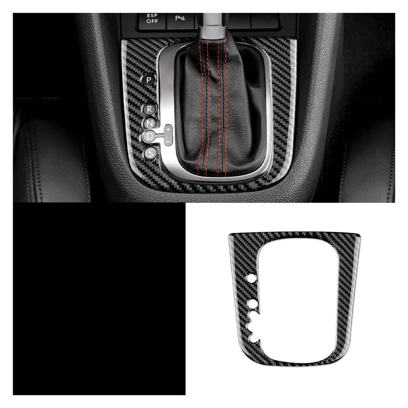 Getriebe Panel Trim Für Scirocco 2009-2011 2012 2013 2014 2015 2016 Für Golf 6 Für Golf 5 Für GTI R MK6 2008 2009 2010 2011 2012 2013 Getriebe Shift Panel Aufkleber Mittelkonsole Panel(LHD A) von RWRPQEDEXM