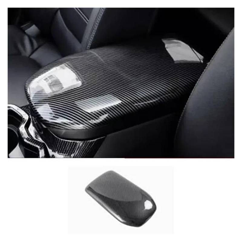 Panel Control Frame Für Für Rav4 2019 2020 2021 2022 2023 Auto Innen Zubehör Konsole Getriebe Shift Panel Fenster Schalter Abdeckung Borte Abdeckung Innen Trim(Armrest Panel Cover) von RWRPQEDEXM