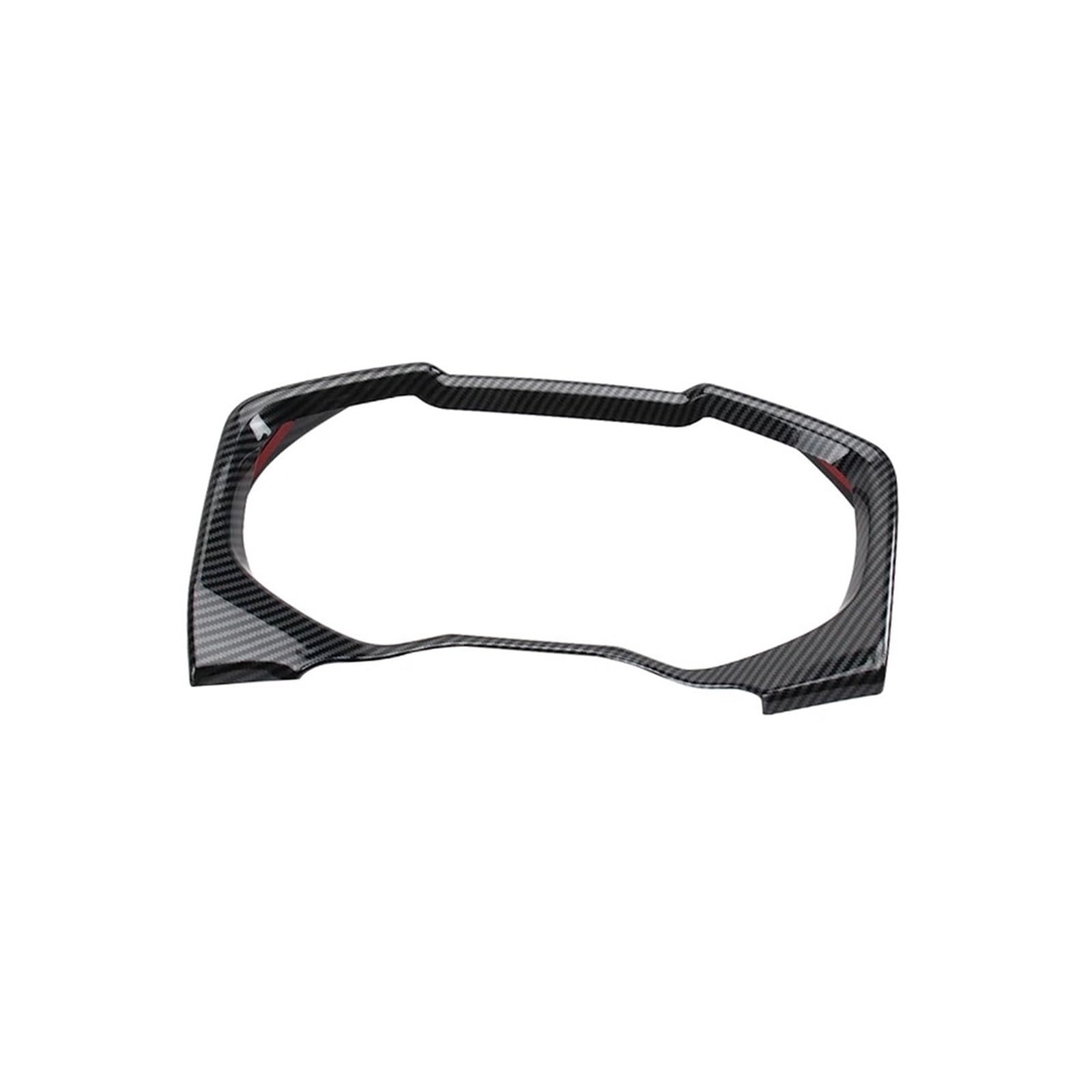 Panel Control Frame Für Für Rav4 XA50 2019 2020 2021 2022 2023 2024 Hybrid Auto Instrument Display Tacho Gauge Abdeckung Trim Zubehör Abdeckung Innen Trim(LHD Carbon Fiber) von RWRPQEDEXM