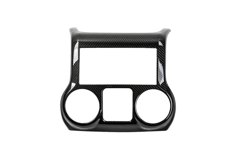 Panel Control Frame Für Jeep Für Wrangler Für JK 2011 2012 2013 2014 2015 2016 2017 Auto Mittelkonsole Klimaanlage Schalter Panel Dekoration Abdeckung Trim Abdeckung Innen Trim(Carbon Fiber Look B) von RWRPQEDEXM