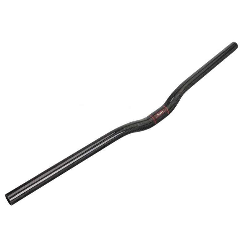 RXL SL Carbon-Lenker, Karbonfaser, Mountainbike-Lenker, 25,4 cm, Carbon-Riser-Stange, Vollkarbonfaser-Lenker, MTB, 700 mm, 3 K, glänzend, Fahrradlenker, Erhöhung, MTB-Lenker von RXL SL