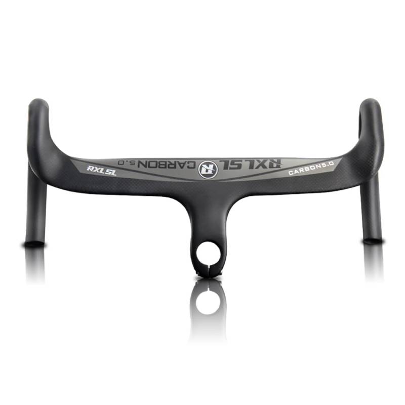 RXL SL Integriert Carbon Lenker 1-1/8"internes Routing rennrad Lenker Drop bar Kohlefaser Rennrad Lenker Drop Bar 3K Matt Carbon Fahrradteile 400 * 100mm von RXL SL