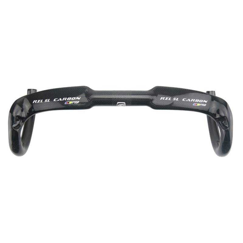 RXL SL rennrad Carbon Lenker 31.8mm schwarz 3K glänzend Aero Tropfen Lenker Interne Kabel für Racing Rennrad 400mm von RXL SL