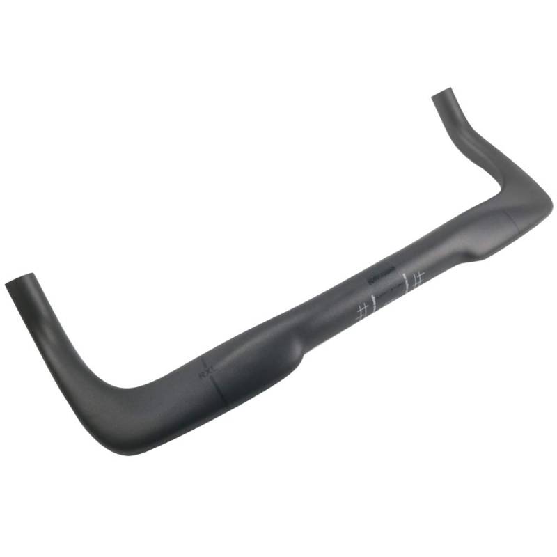 RXL SL triathlon bars 31.8mm bullhorn lenker rennrad lenker carbon aero schwarz UD mate 400mm von RXL SL