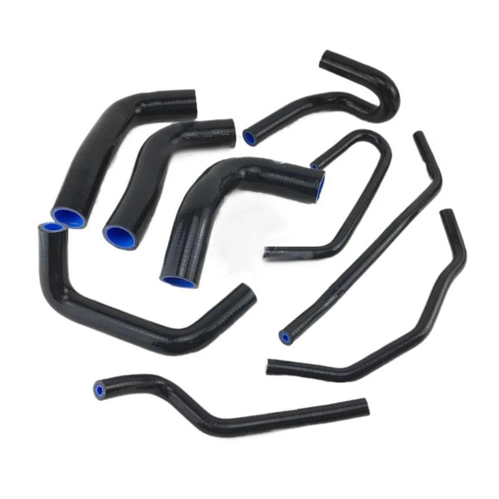 Ansaugrohr Blau/schwarzes Silikon-Kühlerschlauch-Set Für MAZDA Für MIATA MX5 1,8 L 94–97 Auto Lufteinlass(K8-49 BLACK) von RXRJSU