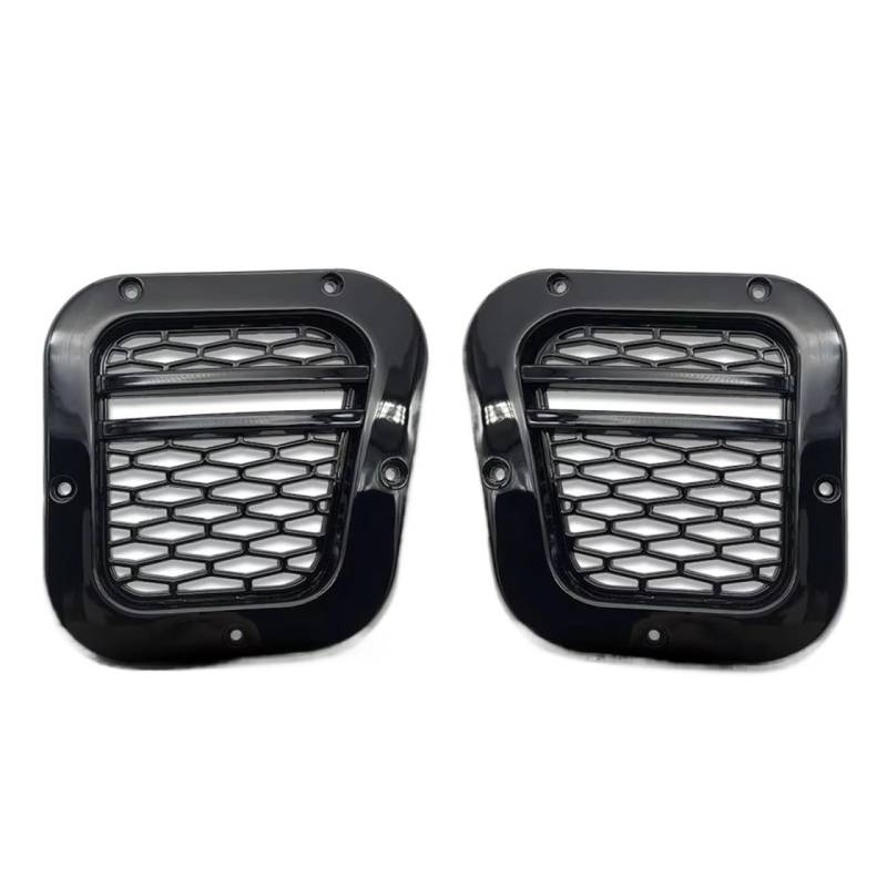 Auto Frontgrill 2X Für Land Für Rover Für Defend Teile Seite Vent Grille Tuning Auto Auto Teile Tuning Air Seite Vents Grille Front Kühlergrille von RXRJSU