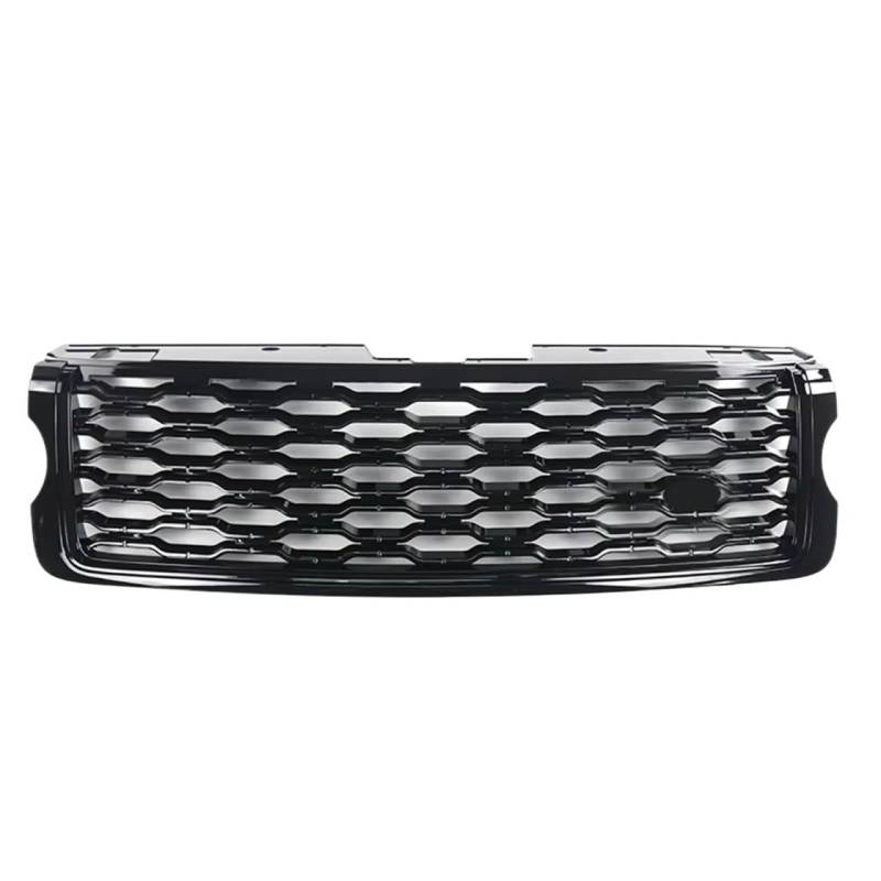 Auto Frontgrill ABS Auto Vorderen Stoßfänger Grille Für Land Für Rover Für Range Für Rover Für Vogue L405 Upgrade 2013-2022 Mesh Grills Stil Zubehör Front Kühlergrille(13-17 All Black) von RXRJSU