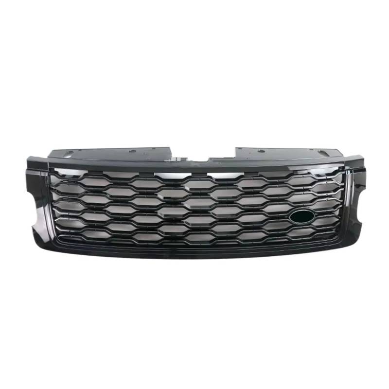 Auto Frontgrill ABS Auto Vorderen Stoßfänger Grille Für Land Für Rover Für Range Für Rover Für Vogue L405 Upgrade 2013-2022 Mesh Grills Stil Zubehör Front Kühlergrille(18-22 All Black) von RXRJSU