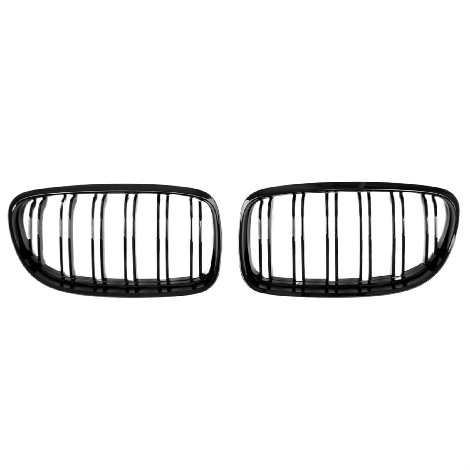 Auto Frontgrill Auto Front Glanz Schwarz Grills Grille Sport Diamant Für E90 E91 Tuning 3 Serie 2005 2006 2007 2008 2009 2010 2011 2012 LCI Pre LCI Front Kühlergrille(09-12 GB Dual Slat) von RXRJSU