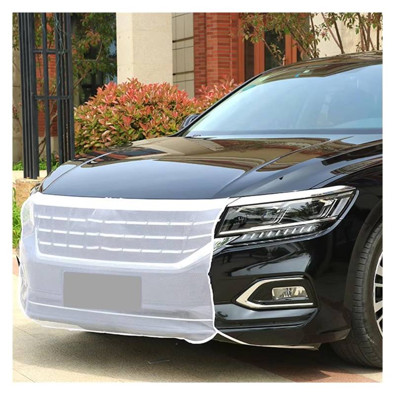 Auto Frontgrill Auto-Kondensator-Schutznetz Kühlerschutz Mückenschutz Universal-Grill Wassertank-Schutz Zubehör Front Kühlergrille(Weiß) von RXRJSU