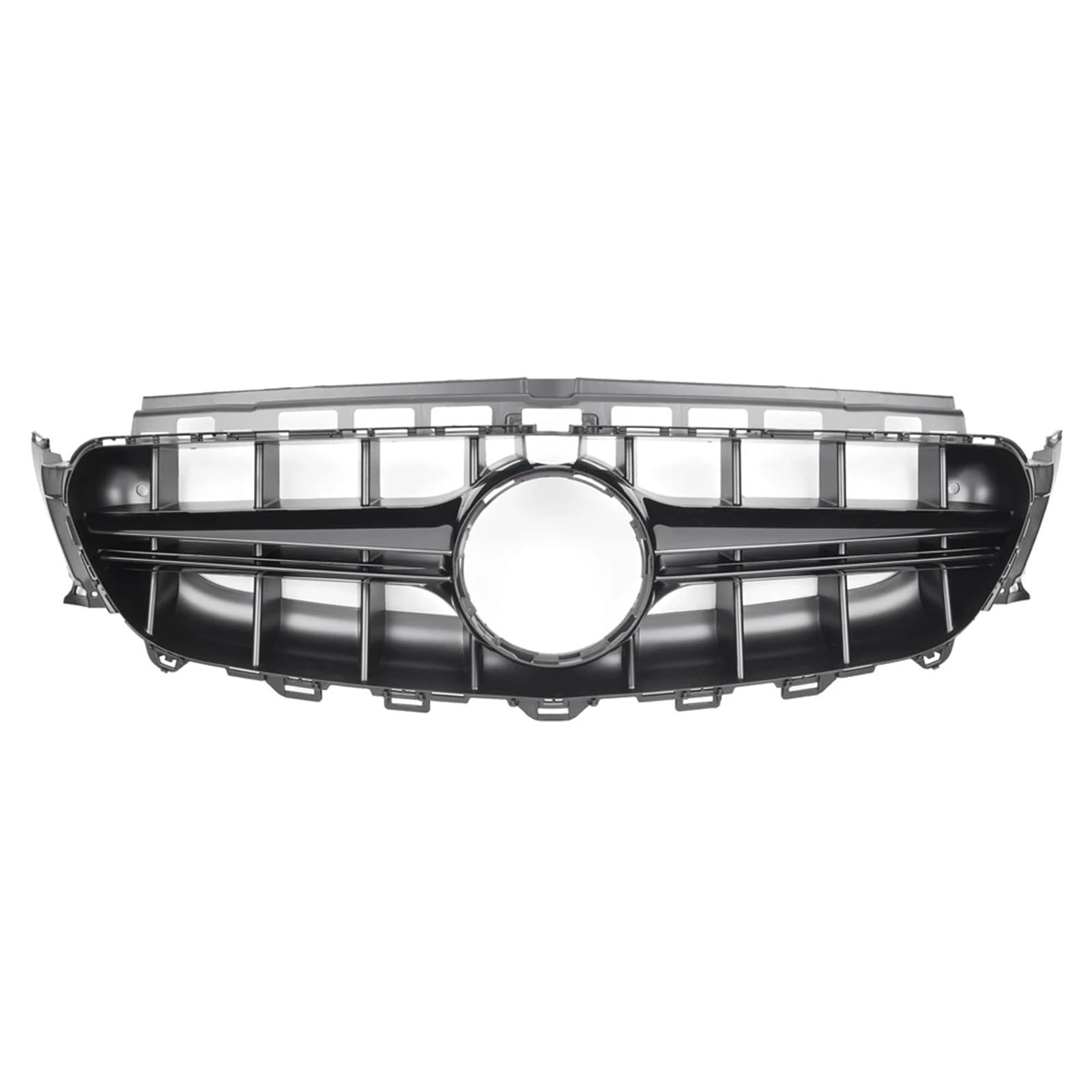 Auto Frontgrill Chrom-Frontstoßstangengrill Für Benz E-Klasse W213 2016 2017 2018 2019 E180 E200 E220 E43 Für AMG Racing-Kühlergrill Im Black Diamond-Stil Front Kühlergrille(E63S-Black) von RXRJSU