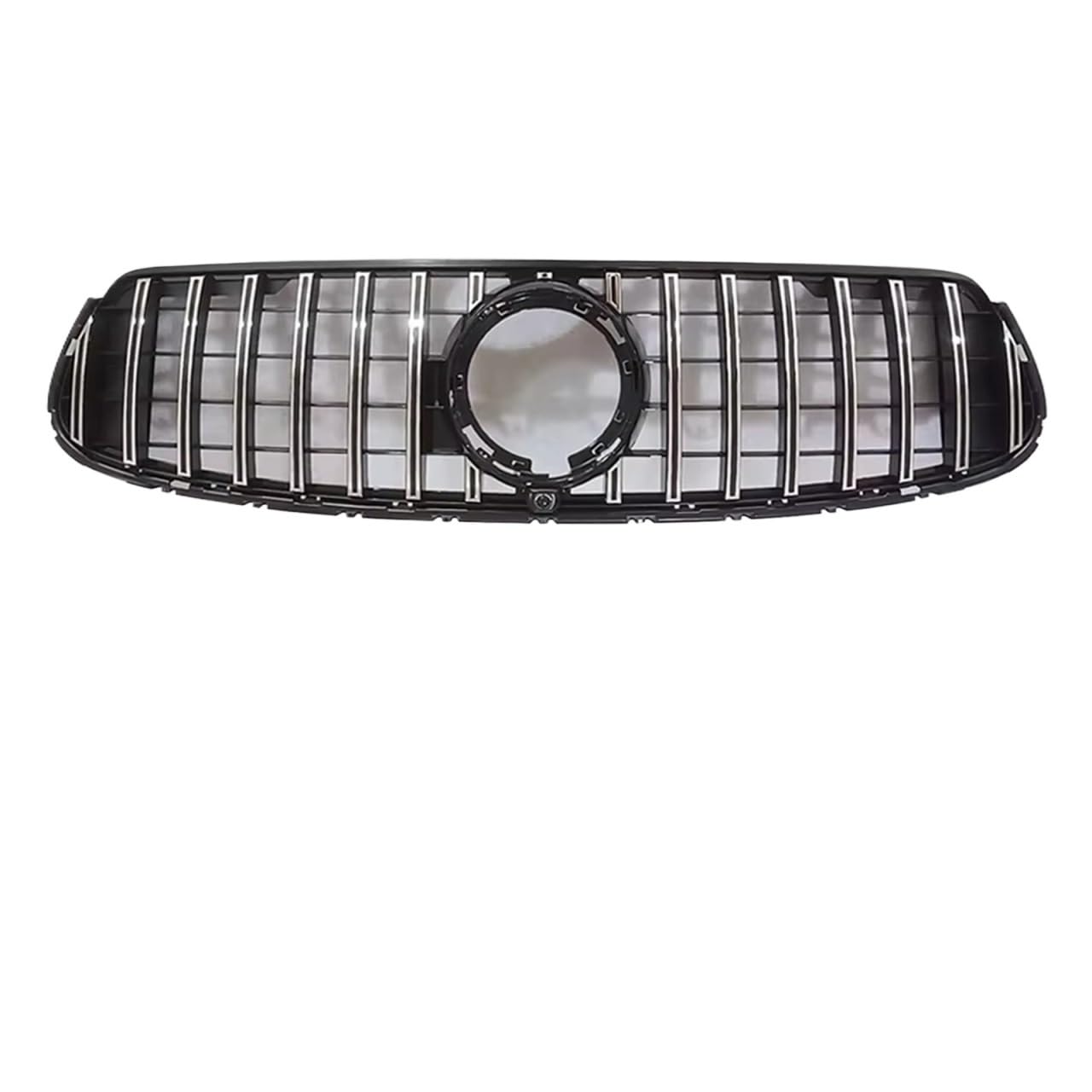 Auto Frontgrill Diamond GT Style Frontstoßstangengrill Einlassgrill Für Benz X253 Für GLC 300 200 220 2019 2020 2021 Tuning Hood Mesh Grid Front Kühlergrille(Sport GT Silvery) von RXRJSU