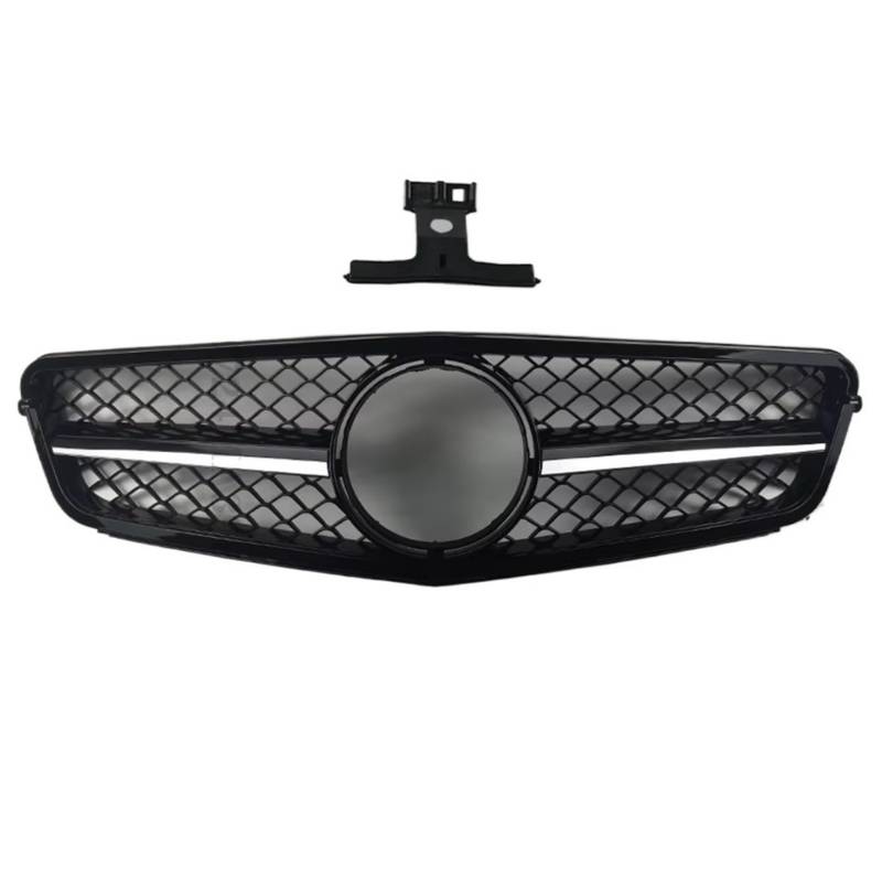 Auto Frontgrill Frontstoßstangengrill Haubengrill Für Benz C W204 C43 2007 2008 2009 2010 2011 2012 2013 2014 C180 C200 C250 C300 Für AMG Für GT Diamond Tuning Front Kühlergrille(AM Silvery) von RXRJSU