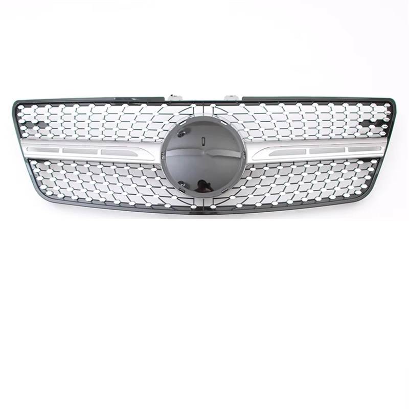 Auto Frontgrill Frontstoßstangengrill Im Chrom-Silber-Diamanten-Stil Für Benz ML-Klasse W164 2009 2010 2011 ML350 ML500 ML550 Renngitter Front Kühlergrille(Diamond-Silver) von RXRJSU