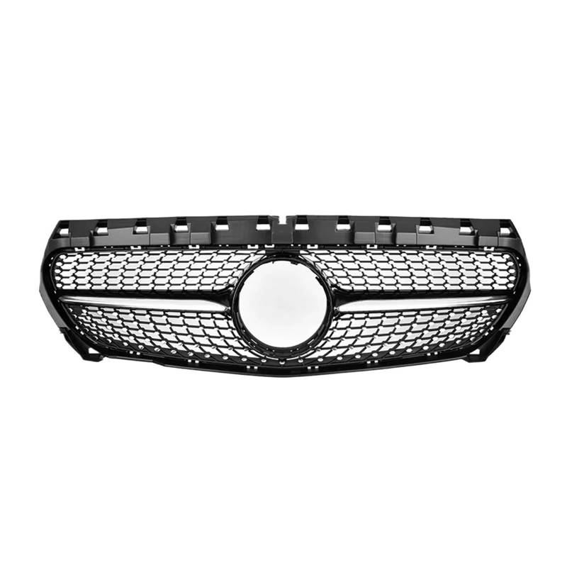 Auto Frontgrill Für Benz Für CLA-Klasse W117 2013 2014 2015 2016-2018 2019 CLA180 CLA200 CLA250 CLA45 Für AMG Für GTR Stil Kühlergrill Diamanten Stoßstange Grille Front Kühlergrille(Diamonds-Black) von RXRJSU