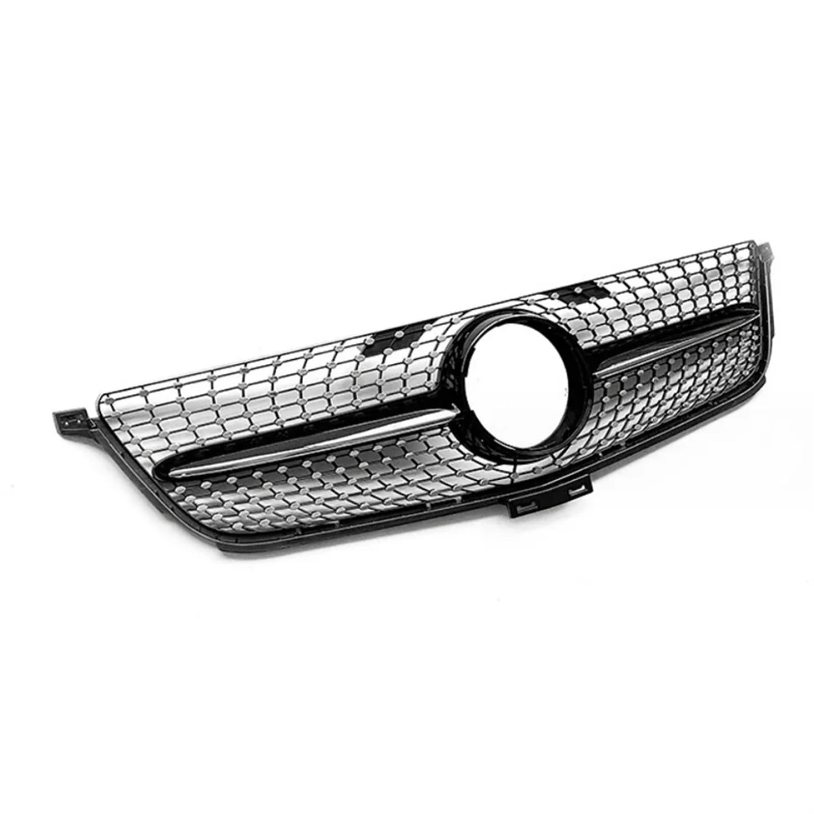 Auto Frontgrill Für Benz ML Klasse W166 ML300 ML320 ML350 ML40 ML450 2012 2013 2014 2015 Frontgrill Facelift Gitter Mesh Grill Front Kühlergrille(Diamond Black) von RXRJSU