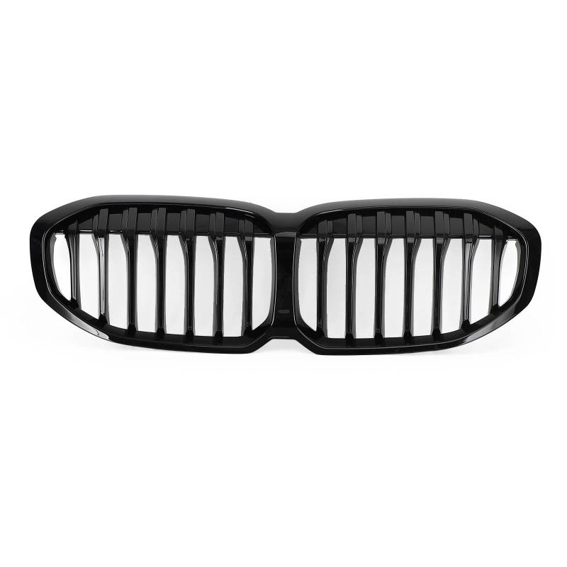 Auto Frontgrill Glänzend Schwarzer Vorderer Ersatz-Motorhaubengrill Für F40 1-Serie 2019 2020 2021 Autozubehör Front Kühlergrille von RXRJSU