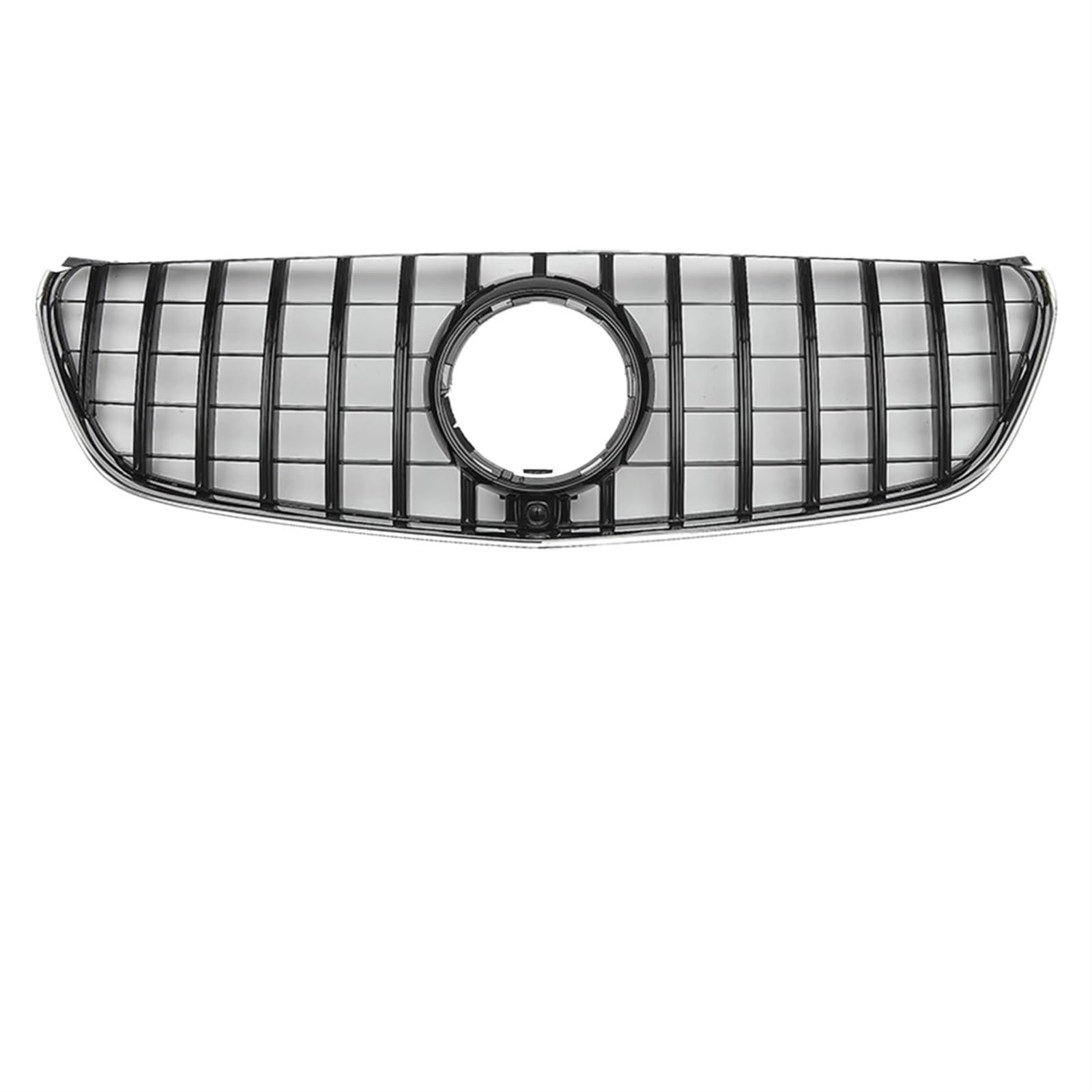 Auto Frontgrill Obere Gitter Im Chrom-Schwarz-Diamanten-Stil Für Benz V W447 V250 V260 2016 2017 2018 2019 2020. Glänzendes Schwarz Für GTR-Stil Stoßstangengrill Front Kühlergrille(A-Glossy Black) von RXRJSU