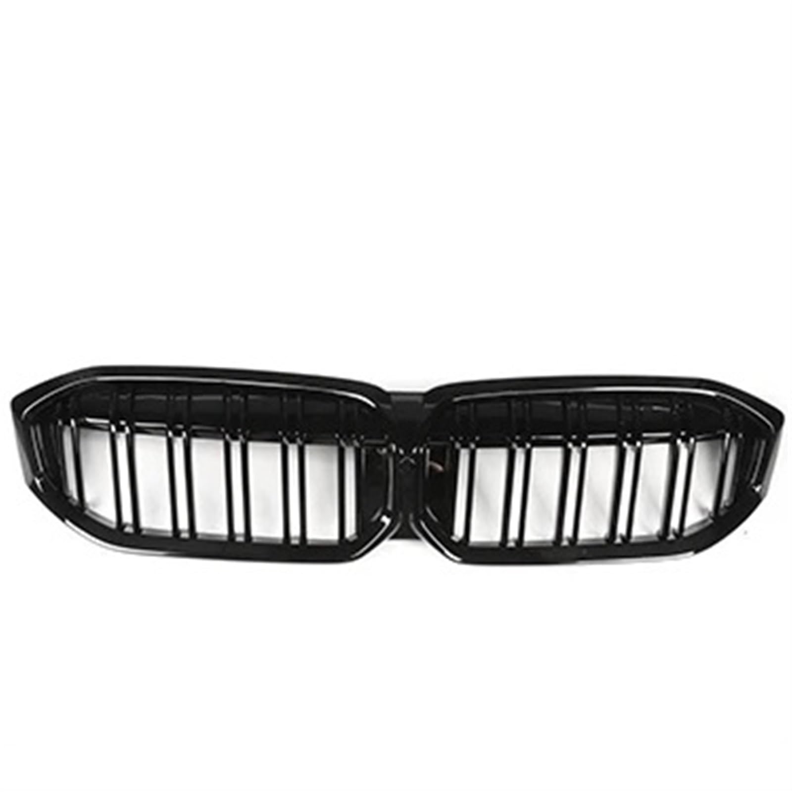 Auto Frontgrill Racing Grills Front-Nierengrill Im Sportlichen Stil Für 3er-Serie 2023 G20-Grill, Schwarzer Diamant-Doppellamellen-Haubengrill Front Kühlergrille(Double line) von RXRJSU