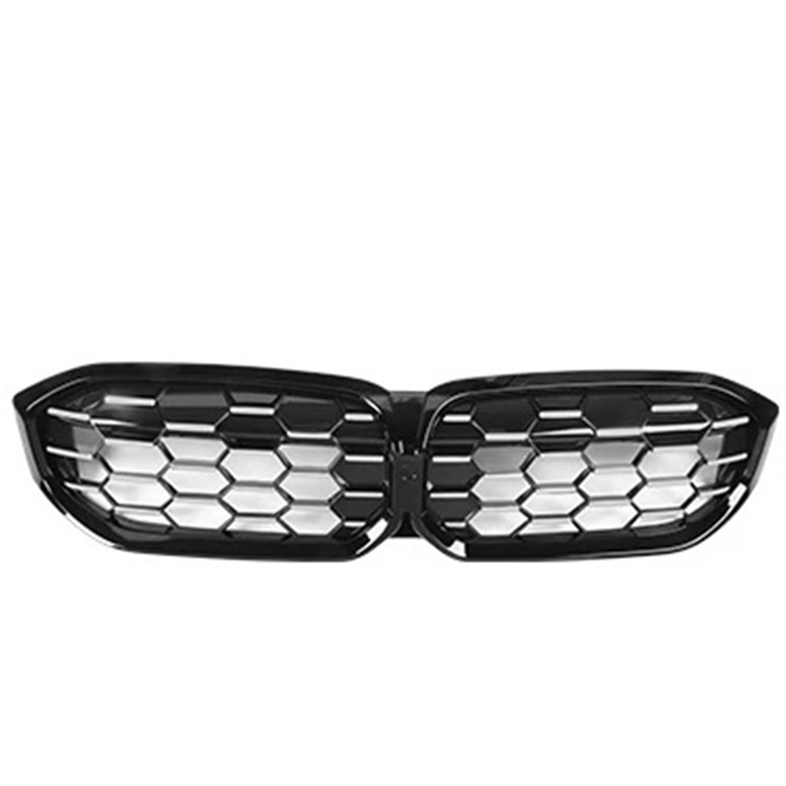 Auto Frontgrill Racing Grills Front-Nierengrill Im Sportlichen Stil Für 3er-Serie 2023 G20-Grill, Schwarzer Diamant-Doppellamellen-Haubengrill Front Kühlergrille(Sliver dot) von RXRJSU