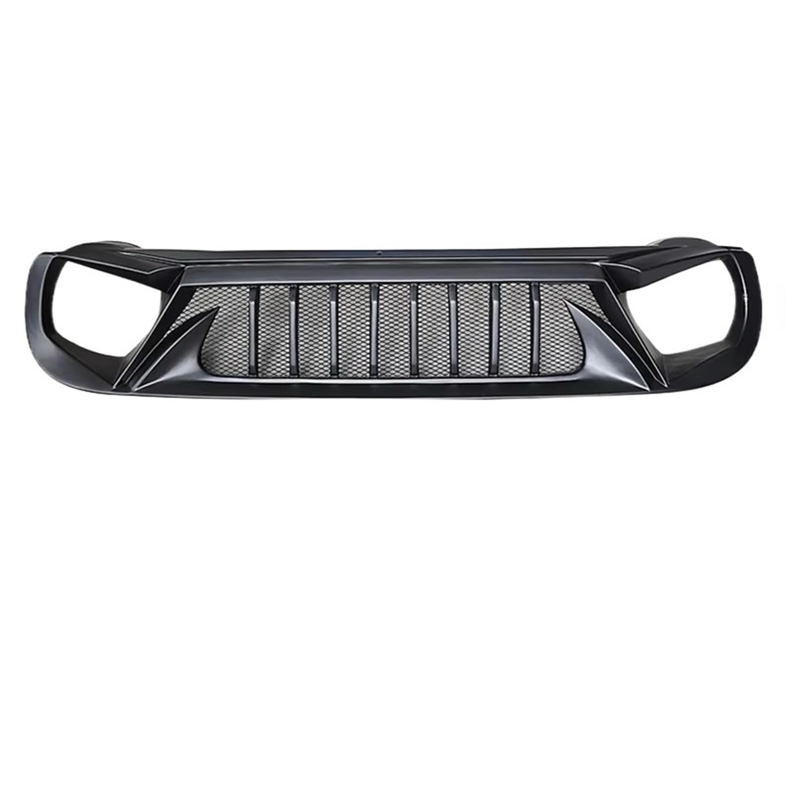 Auto Frontgrill Racing Grills Matt Schwarz Carbon Grille Lufteinlass Styling Für Jeep Für Renegade 2016 2017 2018 Außen Tuning Zubehör Teile Front Kühlergrille(16 18 Matt) von RXRJSU