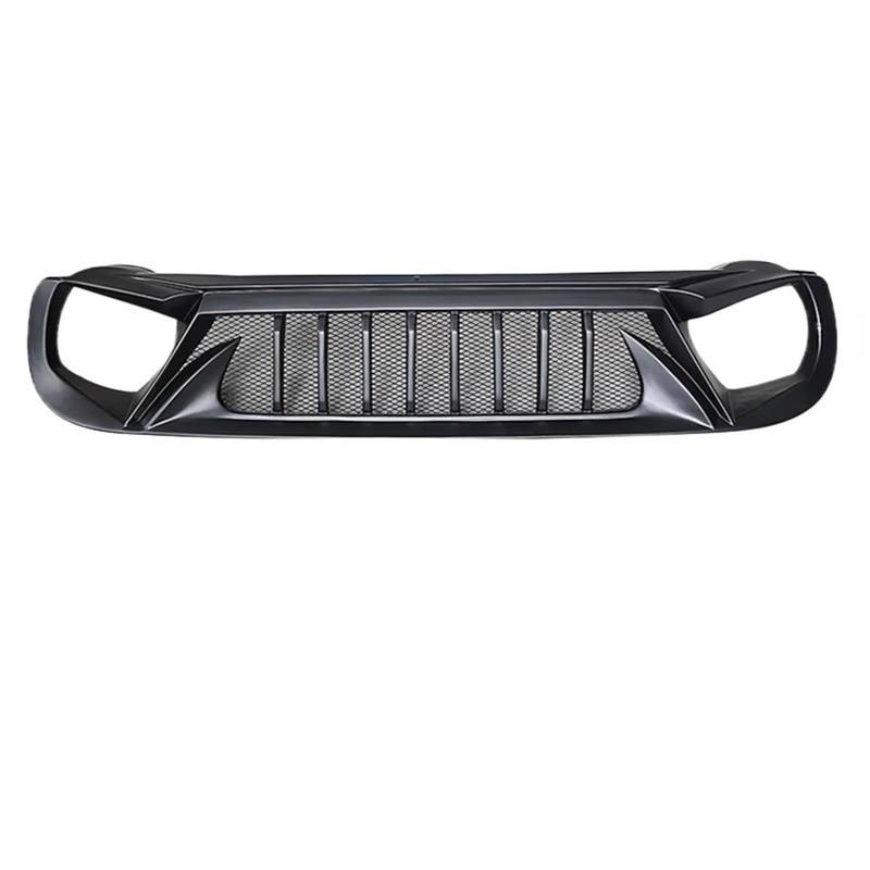 Auto Frontgrill Racing Grills Matt Schwarz Carbon Grille Lufteinlass Styling Für Jeep Für Renegade 2016 2017 2018 Außen Tuning Zubehör Teile Front Kühlergrille(16 18 Matt) von RXRJSU