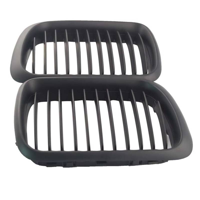 Auto Frontgrill Schwarzer Nieren-Frontgrill Für E36 3er M3 318i 323i 328i 1997 1998 1999 Kühlergrill Frontstoßstangengrill Front Kühlergrille von RXRJSU